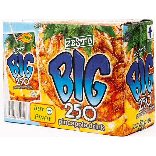 BIG 250 PINEAPPLE 250mlx10's