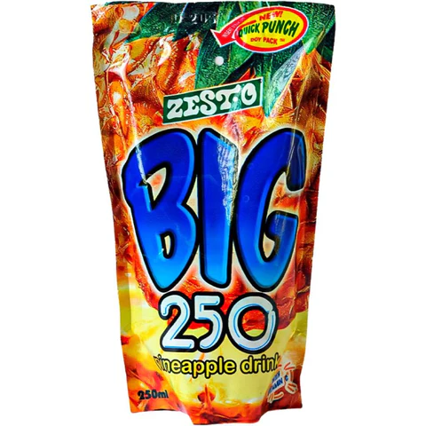 BIG 250 PINEAPPLE 250mlx10's