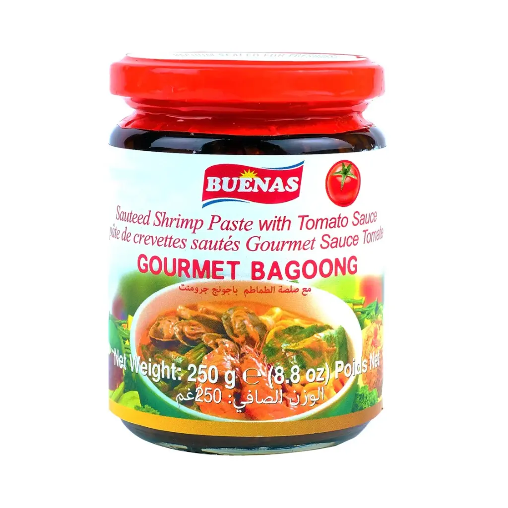 BUENAS GOURMET BAGOONG TOMATO 24x250g