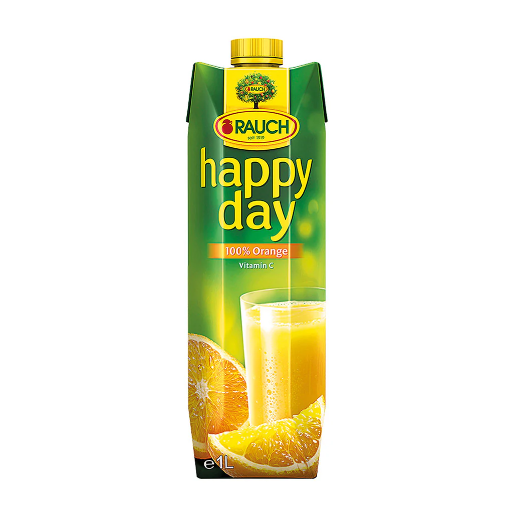Happy Day Orange Juice 1LX12