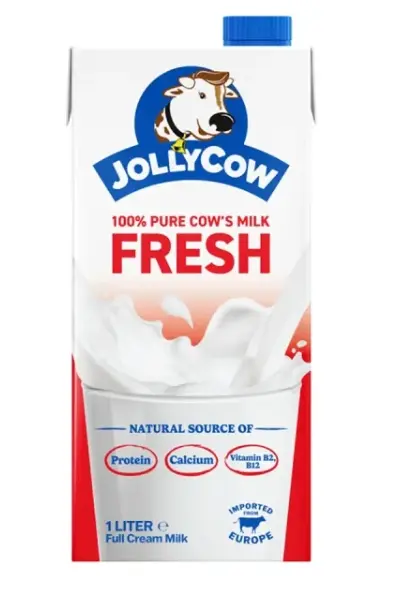 Jolly Cow Pure Fresh Milk (Germany) 1L X12