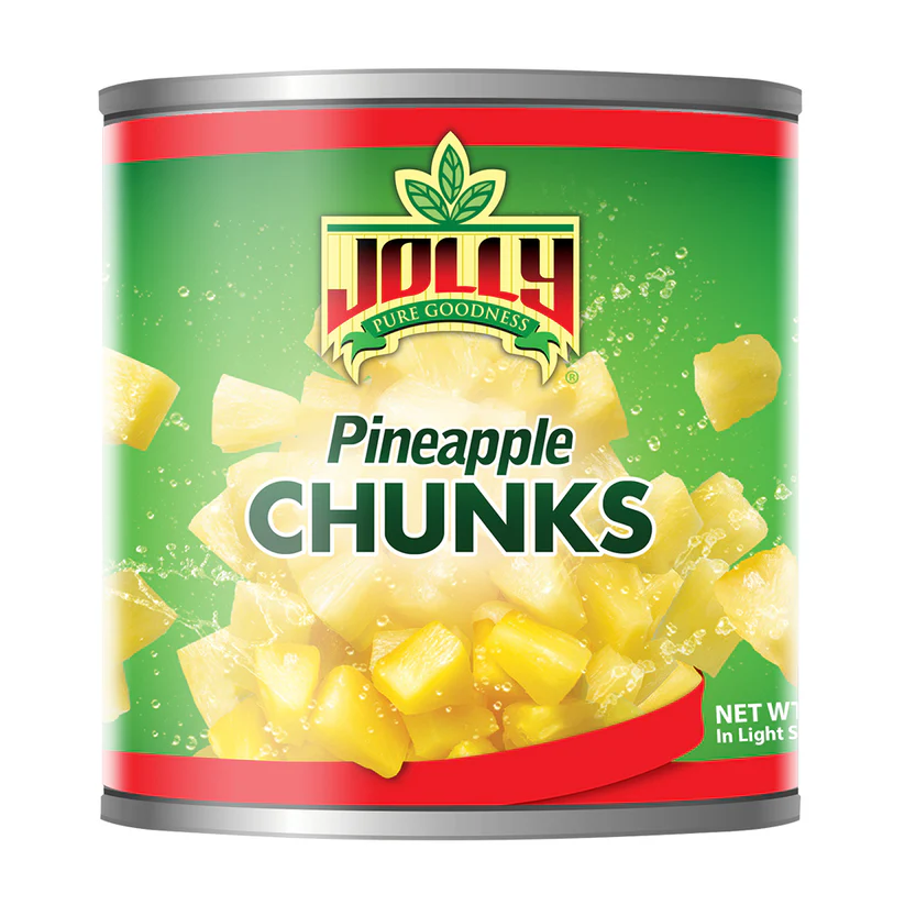JOLLY PINEAPPLE CHUNKS 432g X 24