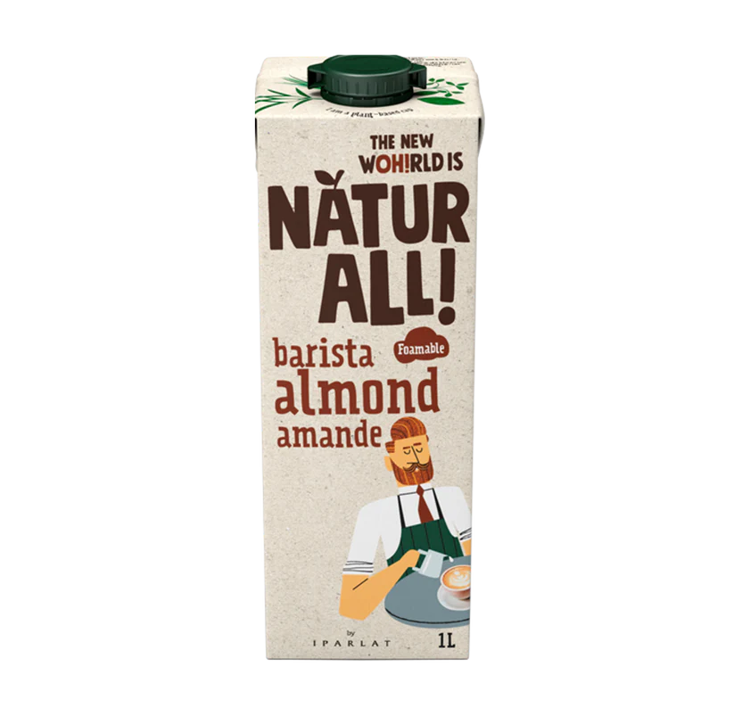 NATUR ALL BARISTA ALMOND DRINK 1Lx6