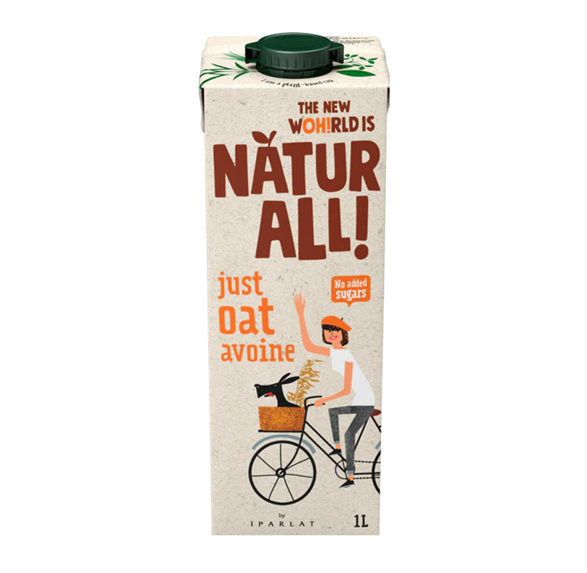 NATUR ALL JUST OAT DRINK UHT 1Lx6