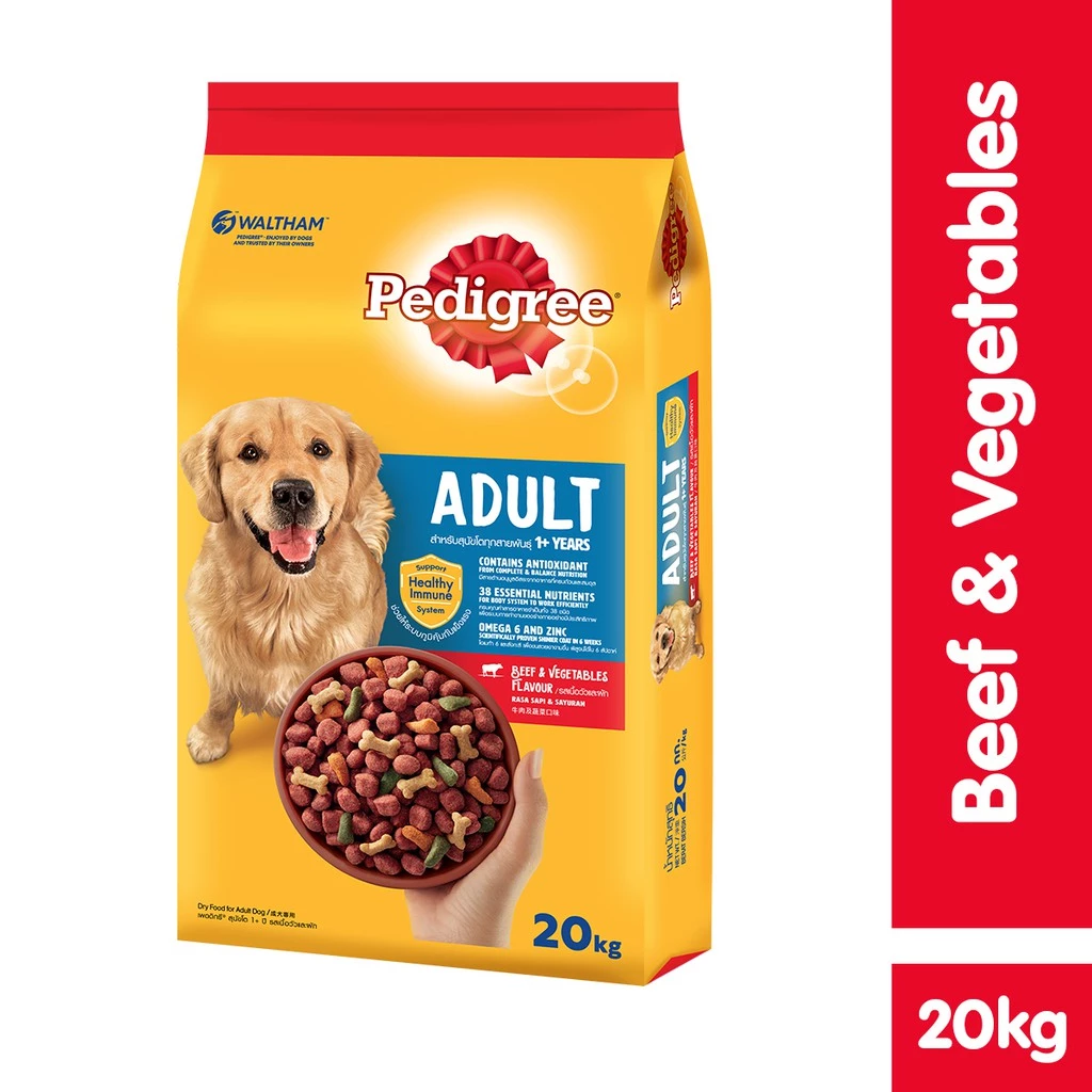 PD DRY BF & VEG 20KG