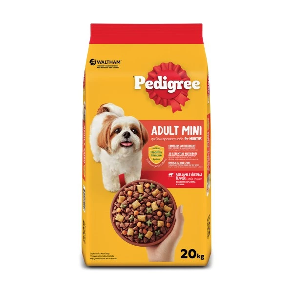 PD DRY MINI BF, LAMB & VEG 20KG