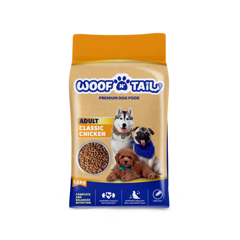 [FA] Woof N Tail Classic Chicken 1.5kgX6