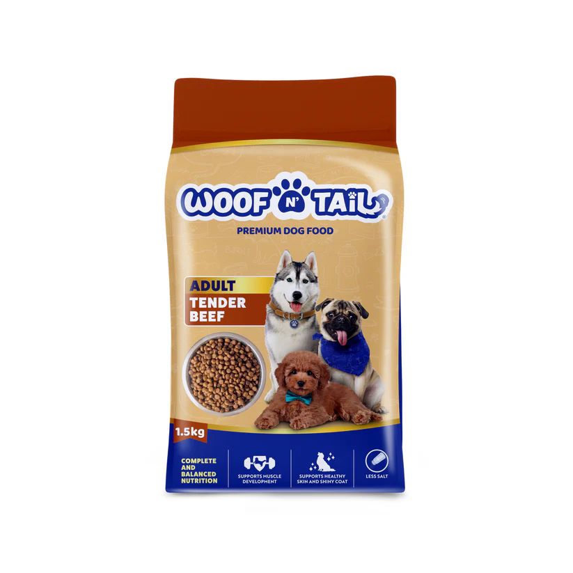 [FA] Woof N Tail Tender Beef 1.5kgX6